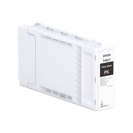 Epson UltraChrome Pro 6 T48U1 – Singlepack tintes kasetne, foto melna, 350 ml