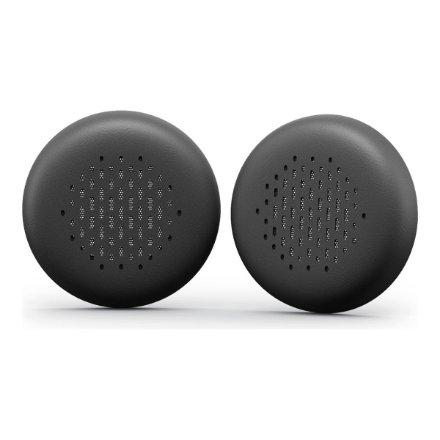 Dell Pro HE324 – maiņas ausu spilventiņu pāris vadu austiņām WH3024, Apollo Black krāsā