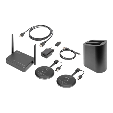 DIGITUS Click & Present Pro DS-55317 – bezvadu prezentāciju un sadarbības sistēma