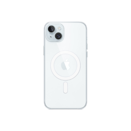 Apple MXRL3ZM/A – caurspīdīgs futrālis iPhone 15 Plus ar MagSafe, caurspīdīgs
