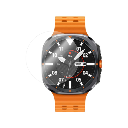 Fixed aizsargstikls (rūdīts) viedpulkstenim Samsung Galaxy Watch Ultra, 2 gab., caurspīdīgs