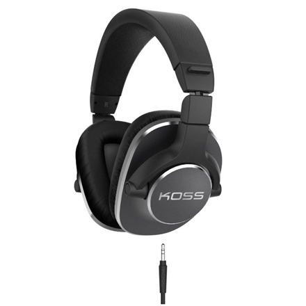 Koss Pro4S – vadu uz ausīm liekamas austiņas, melnas