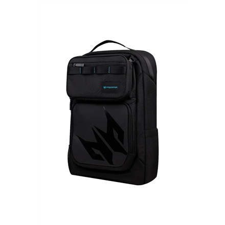 Acer Predator Gaming Extreme – mugursoma portatīvajiem datoriem līdz 17 collām, ar plecu siksnu, melna