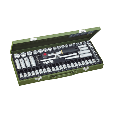 Proxxon Socket and Ratchet Set, 3/8"