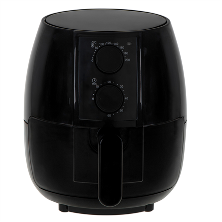Adler AD 6312 – 1600 W konvekcijas karstā gaisa fritera krāsns, 2,5 l, melna