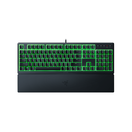 Razer Gaming Keyboard Ornata V3 X Gaming keyboard Wired RGB LED light NORD Silent Membrane Black