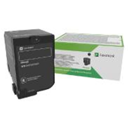 Lexmark 84C2HKE – Corporate programmas tonera kasetne, 25K, melna, paredzēta CX725