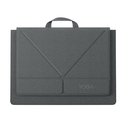 Lenovo Yoga Tote Sleeve GX41U86728 – somas tipa apvalks līdz 16 collu klēpjdatoriem, pelēkā krāsā