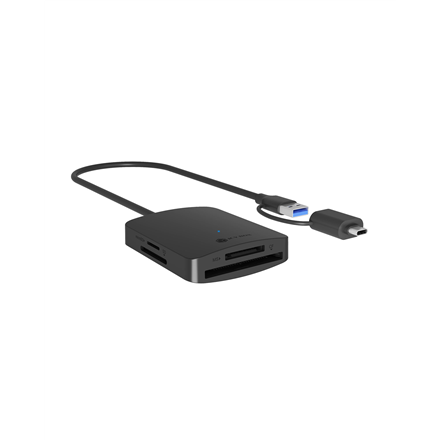 ICY BOX IB-CR302-CU3 – USB-A un USB-C karšu lasītājs 4-in-1