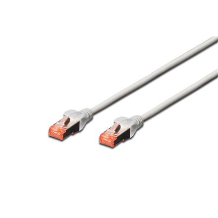 DIGITUS – CAT 6 S/FTP tīkla komutācijas kabelis, 10 m, pelēkā krāsā