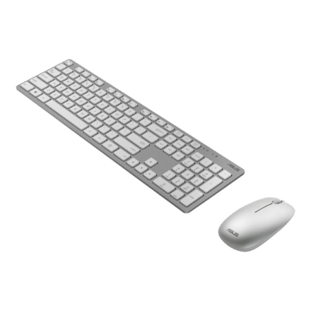 Asus W5000 Keyboard and Mouse Set Wireless US White