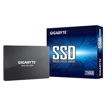 Gigabyte GP-GSTFS31256GTND 256 GB Solid-state drive interface SATA Read speed 520 MB/s Write speed 500 MB/s