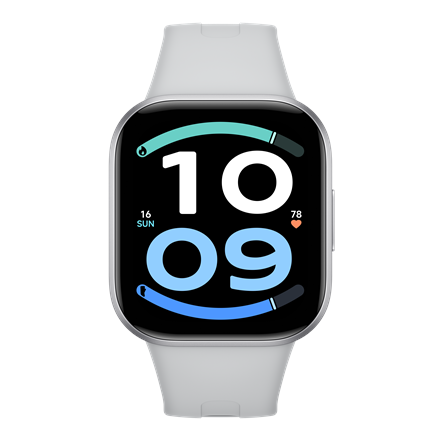 Xiaomi REDMI Watch 6 Active viedpulkstenis, AMOLED 1.85 collas, ūdensizturīgs, matēts sudrabains