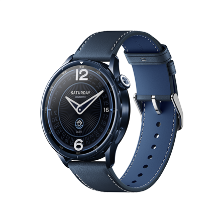 Xiaomi Watch S5 46mm BHR08ITGL – AMOLED viedpulkstenis, 1,48 collu ekrāns, ūdensizturīgs, zils