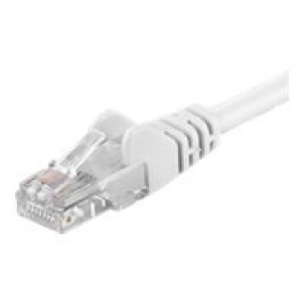Goobay 68633 – tīkla komutācijas kabelis, CAT 6, U/UTP, PVC, 1 m, balts