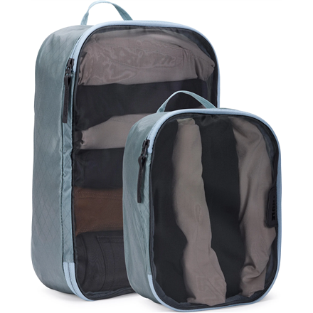 Thule Packing Cube Set 3205578 – ceļojumu organizatoru komplekts, 1 vidējs un 1 mazs, krāsa – zilgani pelēka