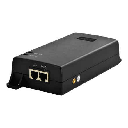 DIGITUS DN-95104 – 60 W Gigabit Ethernet PoE Ultra inžektors, IEEE 802.3af/at