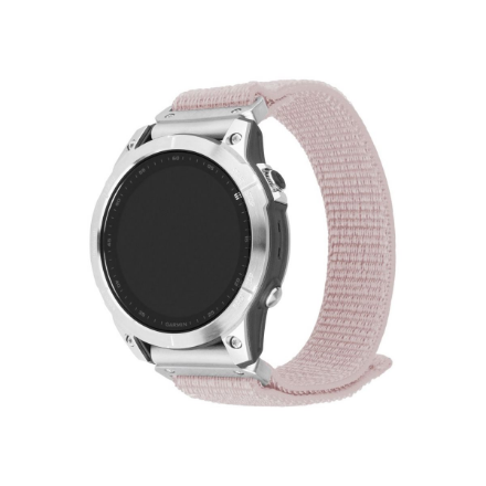 Fixed sporta siksniņa Garmin QuickFit 22mm, 160-210 mm, rozā zelta, neilons