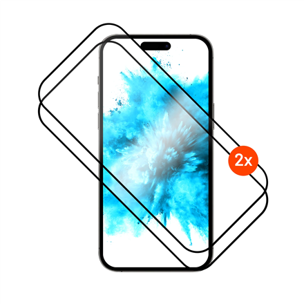 FIXED Full Cover FIXGFADA-1702-BK – rūdīta stikla ekrāna aizsargs – Samsung Galaxy A37 5G, pilna pārklājuma 2.5D, melns