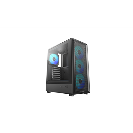 Deepcool korpuss CC550 4F, Mid Tower, ATX, PS2 (maksimālais garums: 180 mm), melns