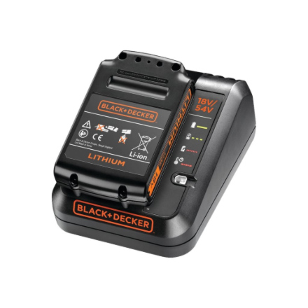 BLACK & DECKER 18V, 1x2.0 Ah Lādētājs BDC2A20-QW