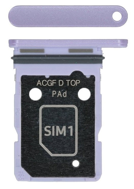 SIM kartes turētājs Samsung A376 A37 5G Lavender oriģināls (service pack)