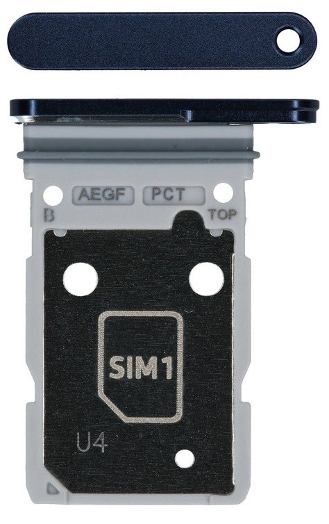 SIM kartes turētājs Samsung A576 A57 5G Navy oriģināls (service pack)