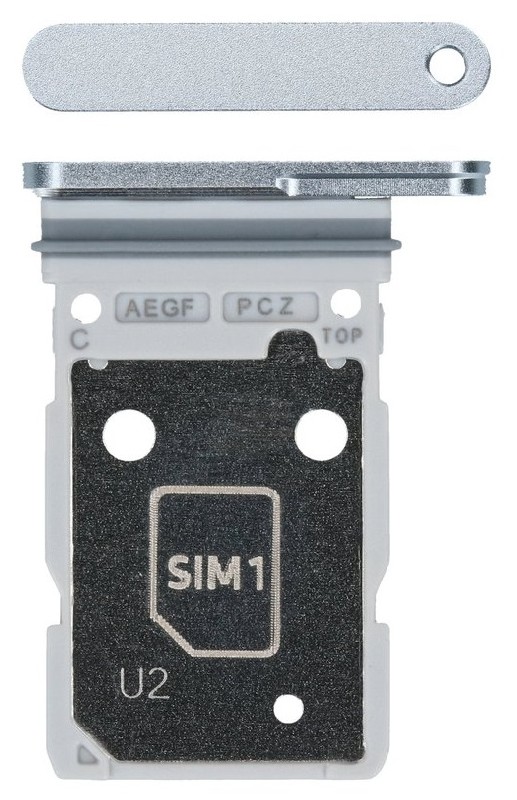 SIM kartes turētājs Samsung A576 A57 5G Icyblue oriģināls (service pack)