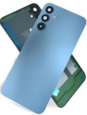 Samsung A155 A15 4G/A156 A15 5G aizmugurējais vāciņš, optimistiski zils, oriģināls (lietots, C klase)