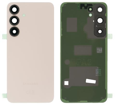 Samsung S936 S25 Plus aizmugurējais vāciņš, rozā zelts, oriģināls (lietots, A klase)