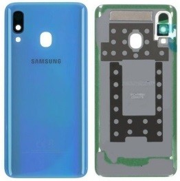 Samsung A405 A40 2019 aizmugurējais vāciņš, zils, oriģināls (servisa iepakojums)