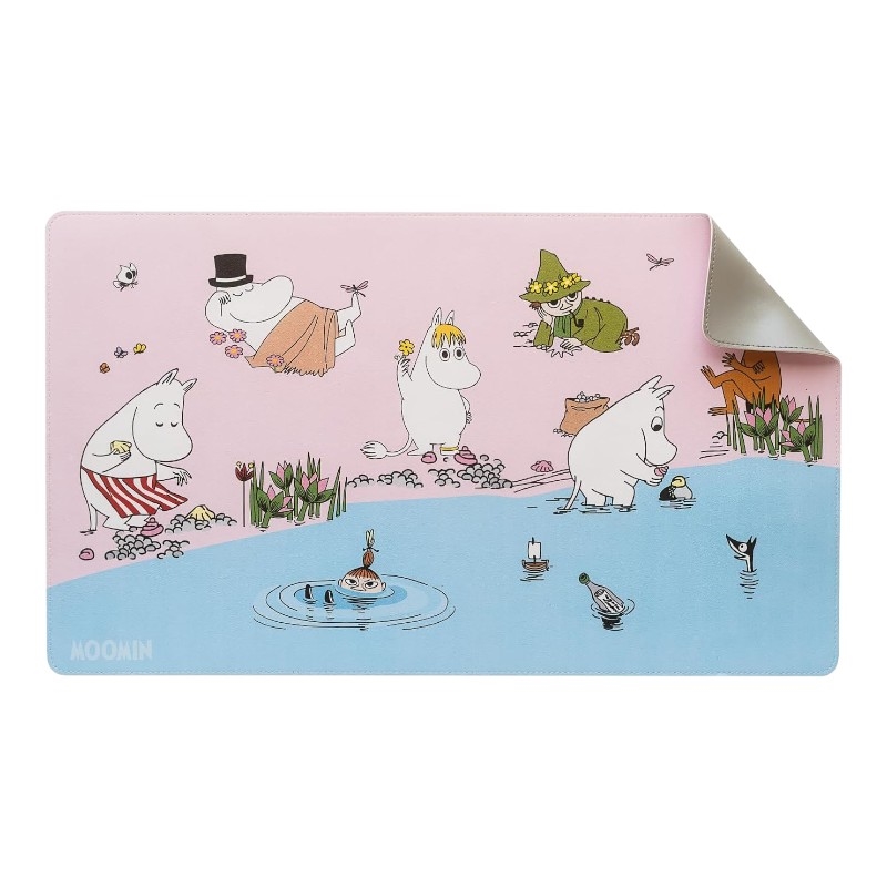 Moomins XL mākslīgās ādas galda paklājs