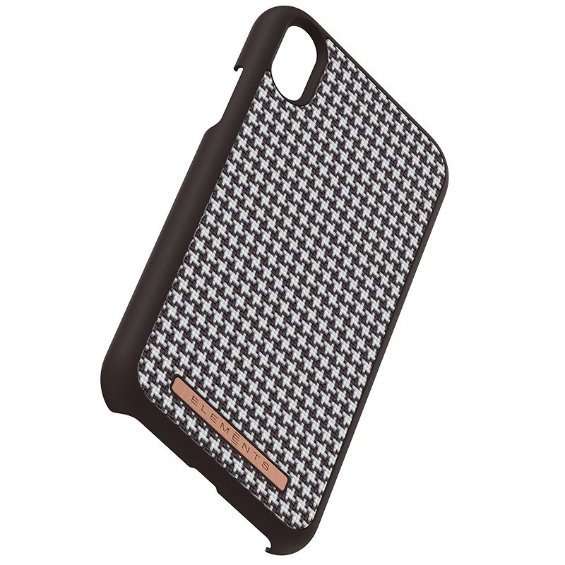 Nordic Elements Saeson Idun Pattern 2 vāciņš ierīcei iPhone XR, tumši brūns