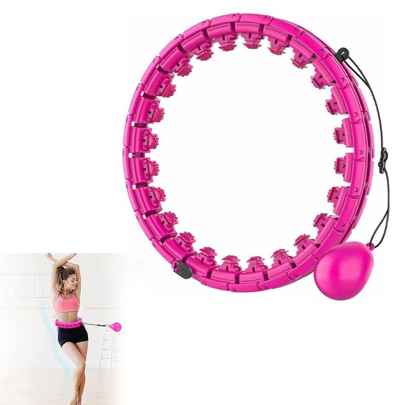 Smart Hula Hoop M2 vingrošanas riņķis, rozā