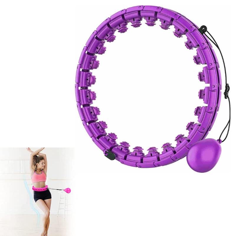 Smart Hula Hoop M2 vingrošanas riņķis, violets
