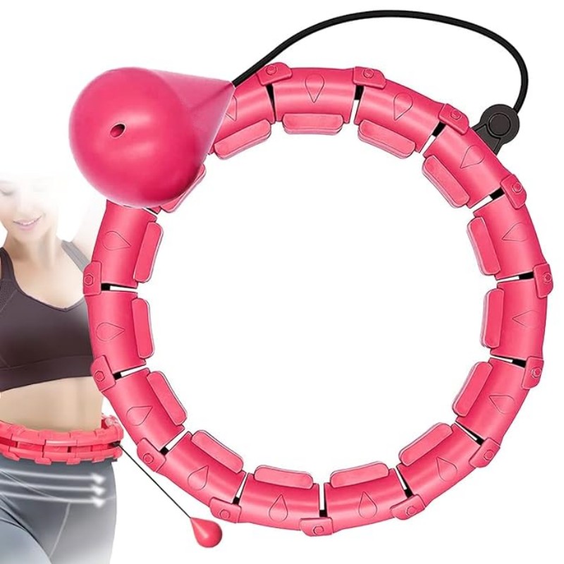 Smart Hula Hoop HHP007 vingrošanas riņķis, rozā