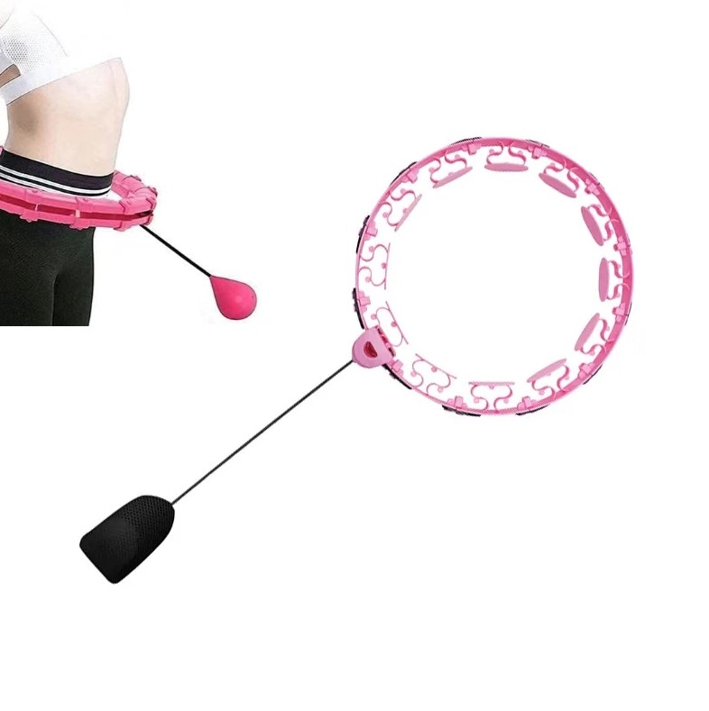 Smart Hula Hoop HHP008 vingrošanas riņķis, rozā