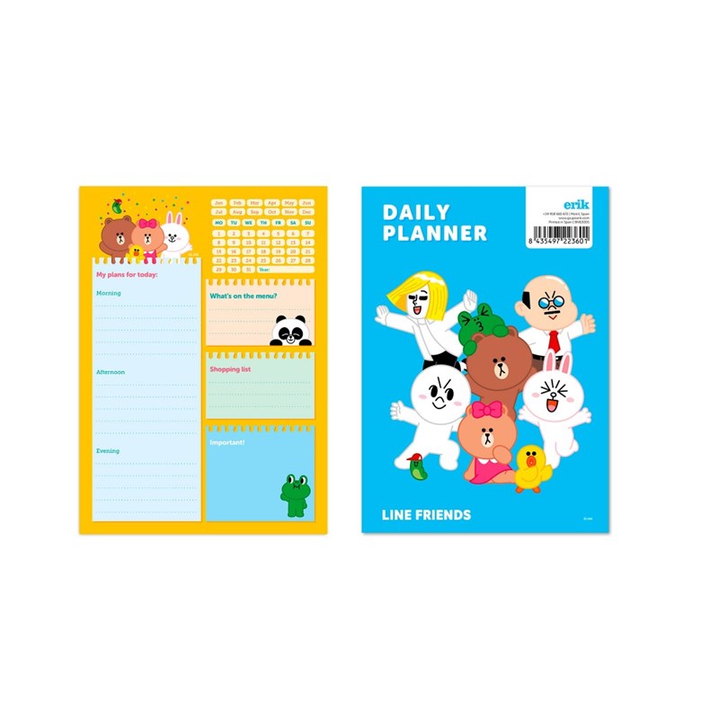 Line Friends A5 plānotājs