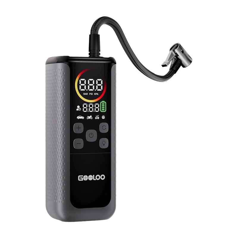 GOOLOO GT160 divu cilindru automašīnas gaisa kompresors