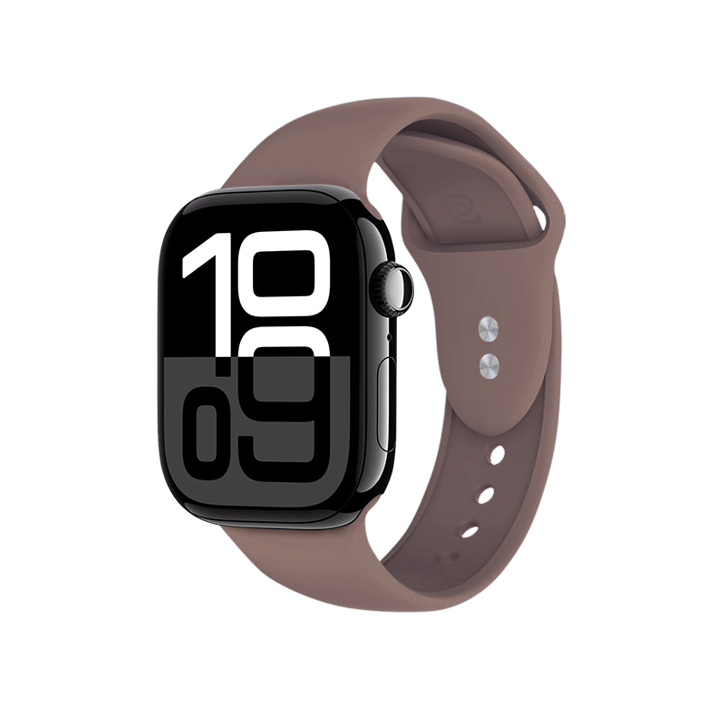 Crong Liquid Apple Watch siksniņa, 38/40/41/42 mm, brūna