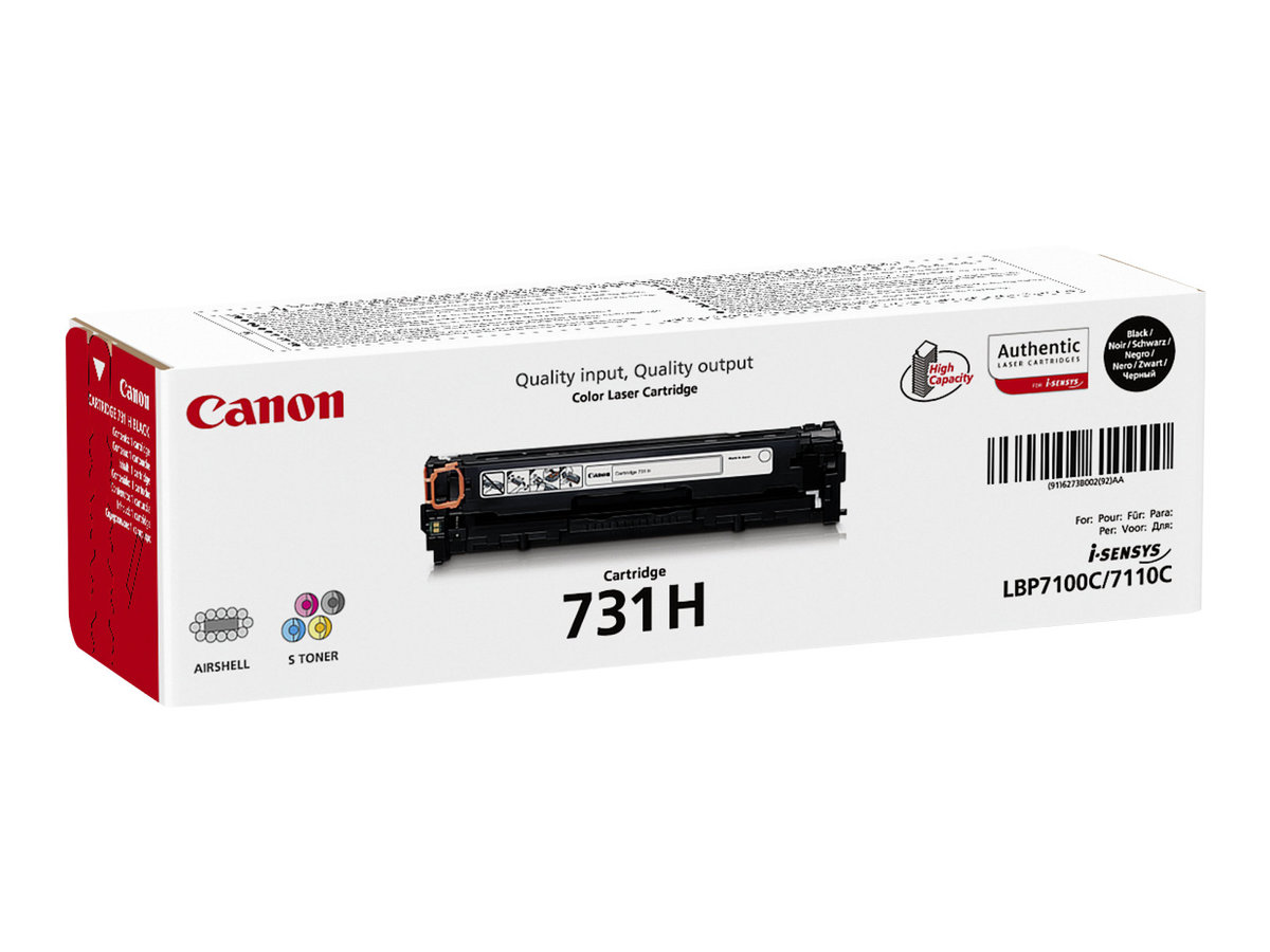 Canon 731H BK tonera kasetne, melna