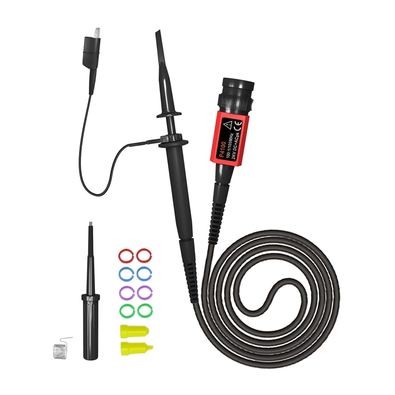 FNIRSI P4100 osciloskopa zonde