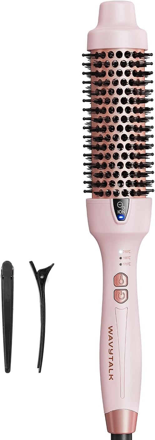 Hair styling comb Wavytalk Blowout Express pink