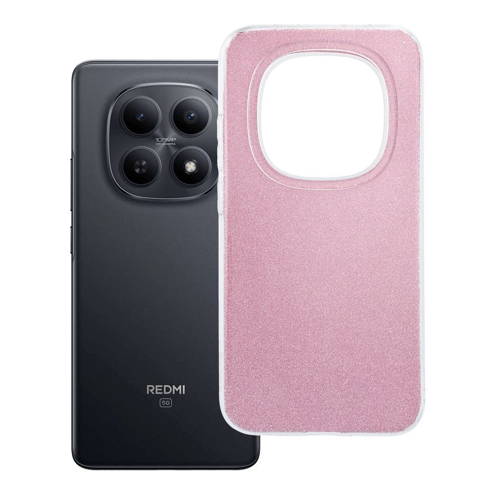 Maciņš for Xiaomi Redmi NOTE 15 PRO 5G Shining rozā
