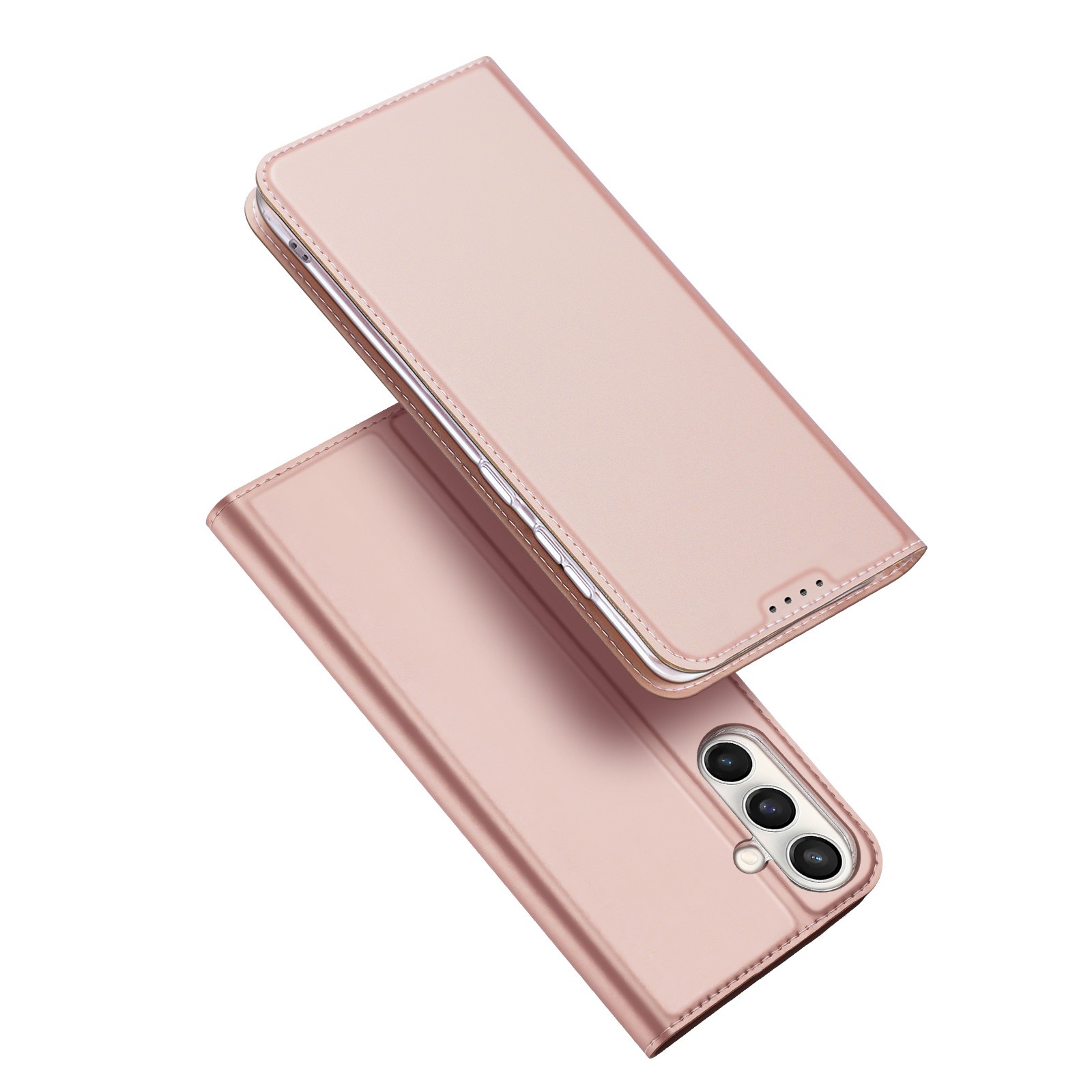 Dux Ducis Skin Pro vāciņš Samsung Galaxy S26 FE (S741), rozā zelta krāsā