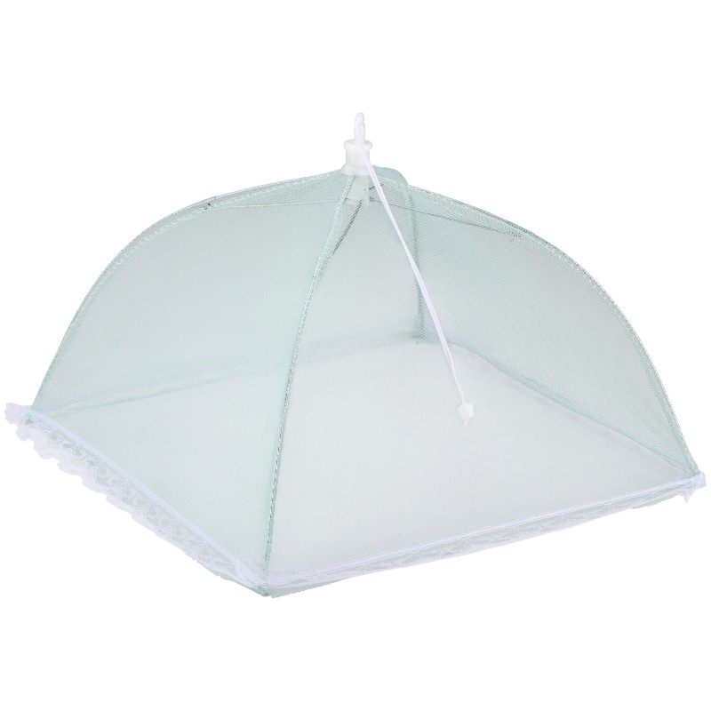 Alpina folding mesh food cover, 35 × 35 × 22 cm, green