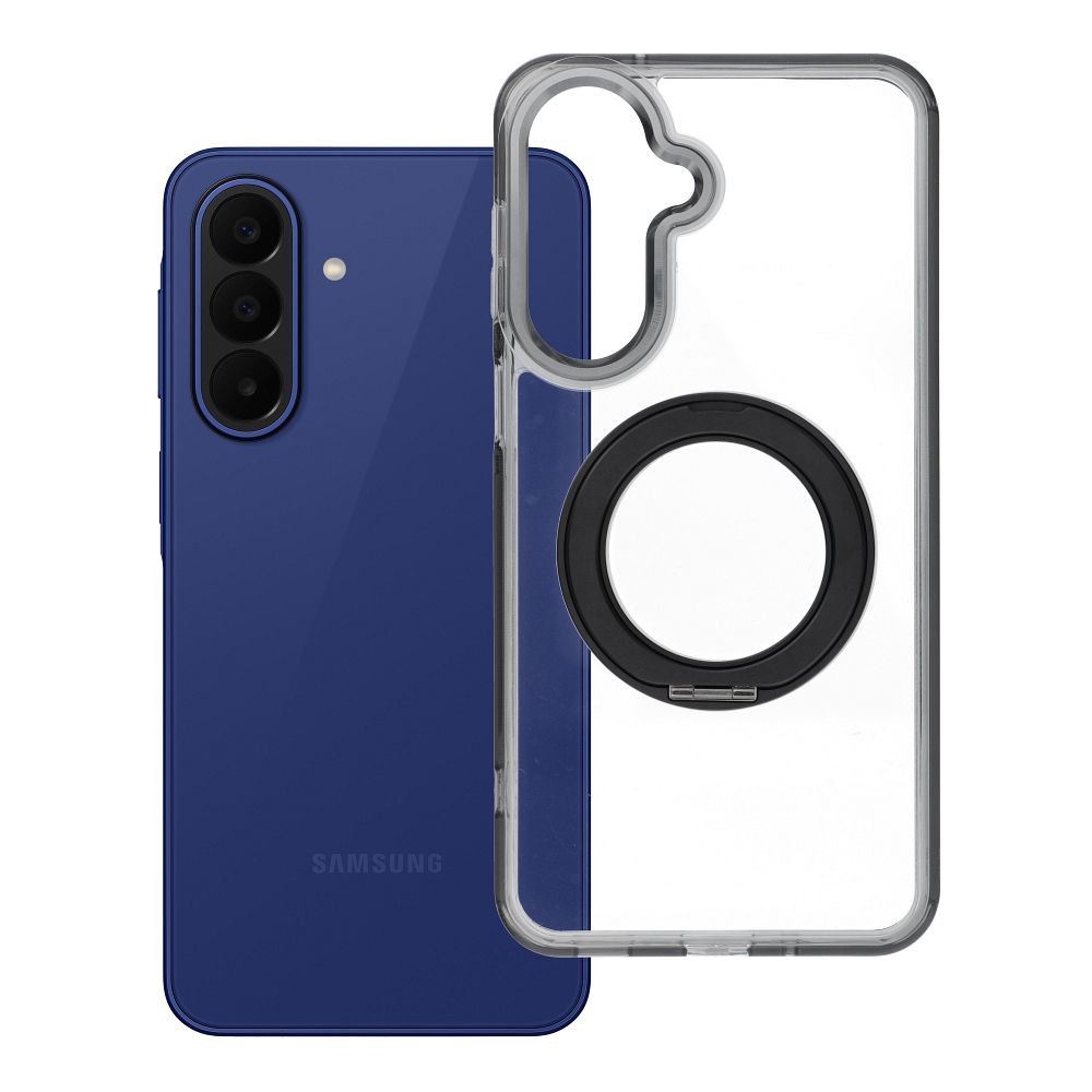 Case for Samsung A27 Frame Circle Stand compatible with MagSafe black