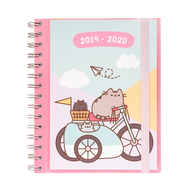 Планер Pusheen на 2019/2020 год, 15,5 × 19 см