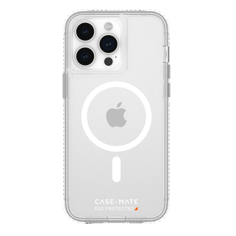 Case-Mate Ultra Tough+ D3O MagSafe vāciņš ierīcei iPhone 15 Pro Max, caurspīdīgs