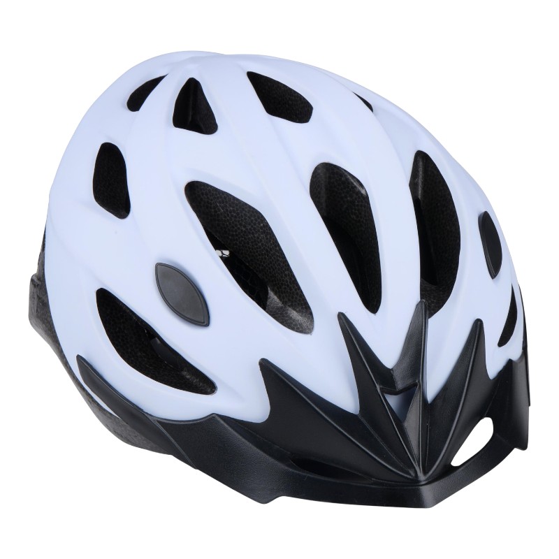 Dunlop regulējama MTB velosipēda ķivere, M izmērs, 55–58 cm, balta un melna